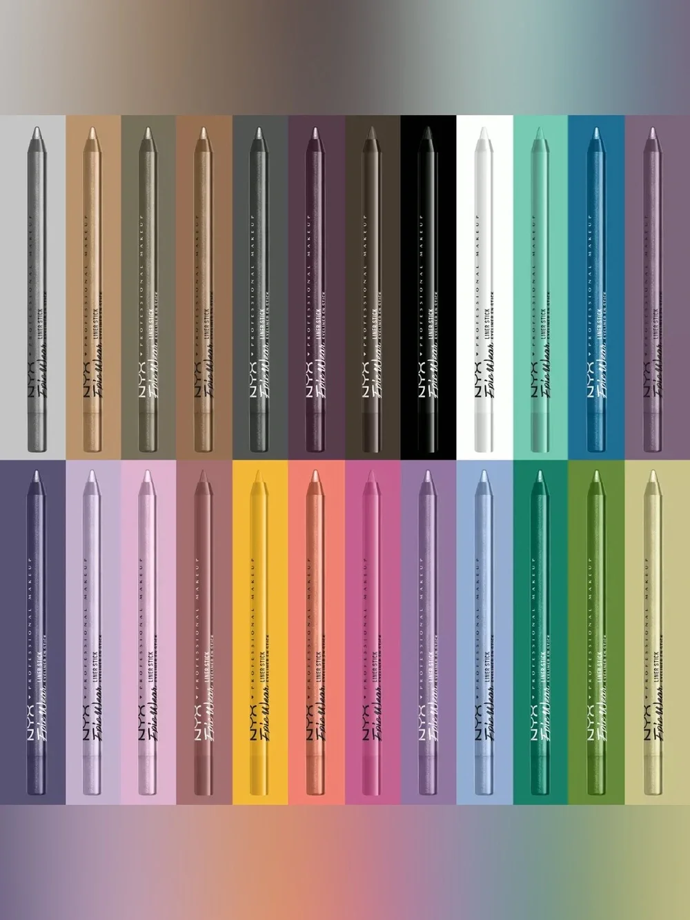 NYX Epic Wear Waterproof Eyeliner Stick - Periwinkle Pop, NEW